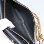 Celine Pocket Envelope Wallet on Chain Leather Medium - image 18
