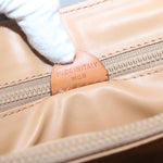 Celine Vintage Macadam Handbag Canvas and Leather - image 7