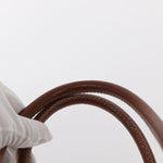 Celine Vintage Macadam Handbag Canvas and Leather - image 17