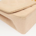 Chanel Vintage Diana Flap Bag Quilted Canvas Small - image 9