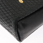Bally Vintage Chain Shoulder Bag Quilted Leather - image 10