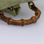 Gucci Gucci bamboo backpack daim mini - image 8