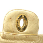 Chanel Classic Single Flap Bag Quilted Applique Vinyl Jumbo 30 x 20 x 10 - image 19