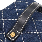 Chanel Vanity Case Quilted Denim - image 7
