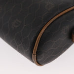 Christian Dior Vintage Honeycomb Shoulder Bag Canvas and Leather - image 9