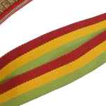 Christian Dior Vintage Rasta Saddle Messenger Bag Diorissimo Canvas Medium - image 5