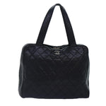Chanel Vintage CC Zip Around Bowler Bag Quilted Caviar Medium - image 17