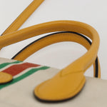 Gucci Foldable Web Tote Canvas with Leather Small - image 18