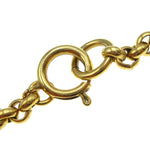 Chanel CC Heart Pendant Necklace Metal - image 5