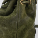 Gucci Gucci bamboo backpack daim mini - image 17