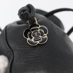 Chanel Camellia Clutch Bag Leather - image 13