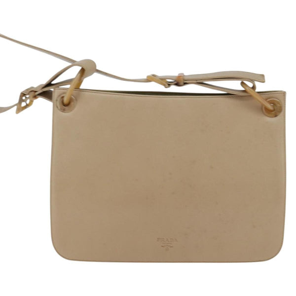 Prada Vintage Shoulder Bag Leather - image 1
