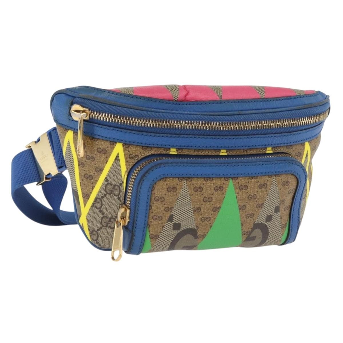 Gucci GG Supreme Belt Bag GG Coated Canvas and Leather Large - image 1