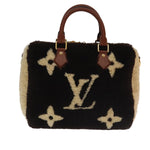 Louis Vuitton Speedy Bandouliere Bag Monogram Giant Teddy Fleece 25 - image 2
