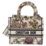 Christian Dior Lady D-Lite Bag Embroidered Canvas Medium - image 1