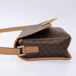Celine Vintage Macadam Shoulder Bag Canvas Medium - image 4