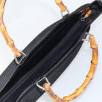 Gucci Vintage Bamboo Handle Bag Nylon - image 15