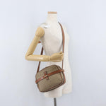Celine Vintage Macadam Shoulder Bag Canvas and Leather - image 14