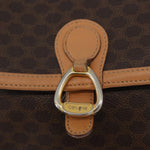 Celine Vintage Macadam Shoulder Bag Canvas and Leather - image 12