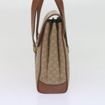 Celine Vintage Macadam Handbag Canvas and Leather - image 3