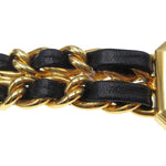 Chanel Premiere Rock Quartz Watch Plated Metal and Leather 20 - image 8