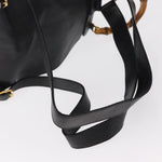 Gucci Vintage Bamboo Backpack Leather - image 8