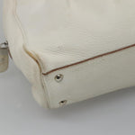 Salvatore Ferragamo Gancini Buckle Shoulder Bag Leather Large - image 9