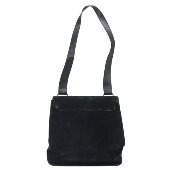 Salvatore Ferragamo Vala Shoulder Bag Suede