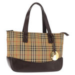 Burberry Nova Check Tote Canvas and Leather - image 1