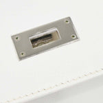Hermes Kelly Handbag White Epsom with Palladium Hardware 28 - image 18