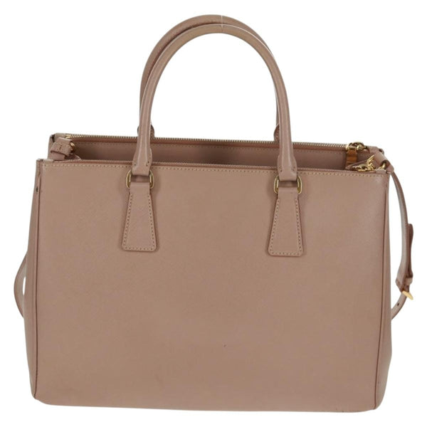 Prada Double Zip Lux Tote Saffiano Leather Large