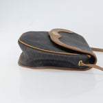 Christian Dior Vintage Honeycomb Flap Crossbody Bag Coated Canvas - image 3