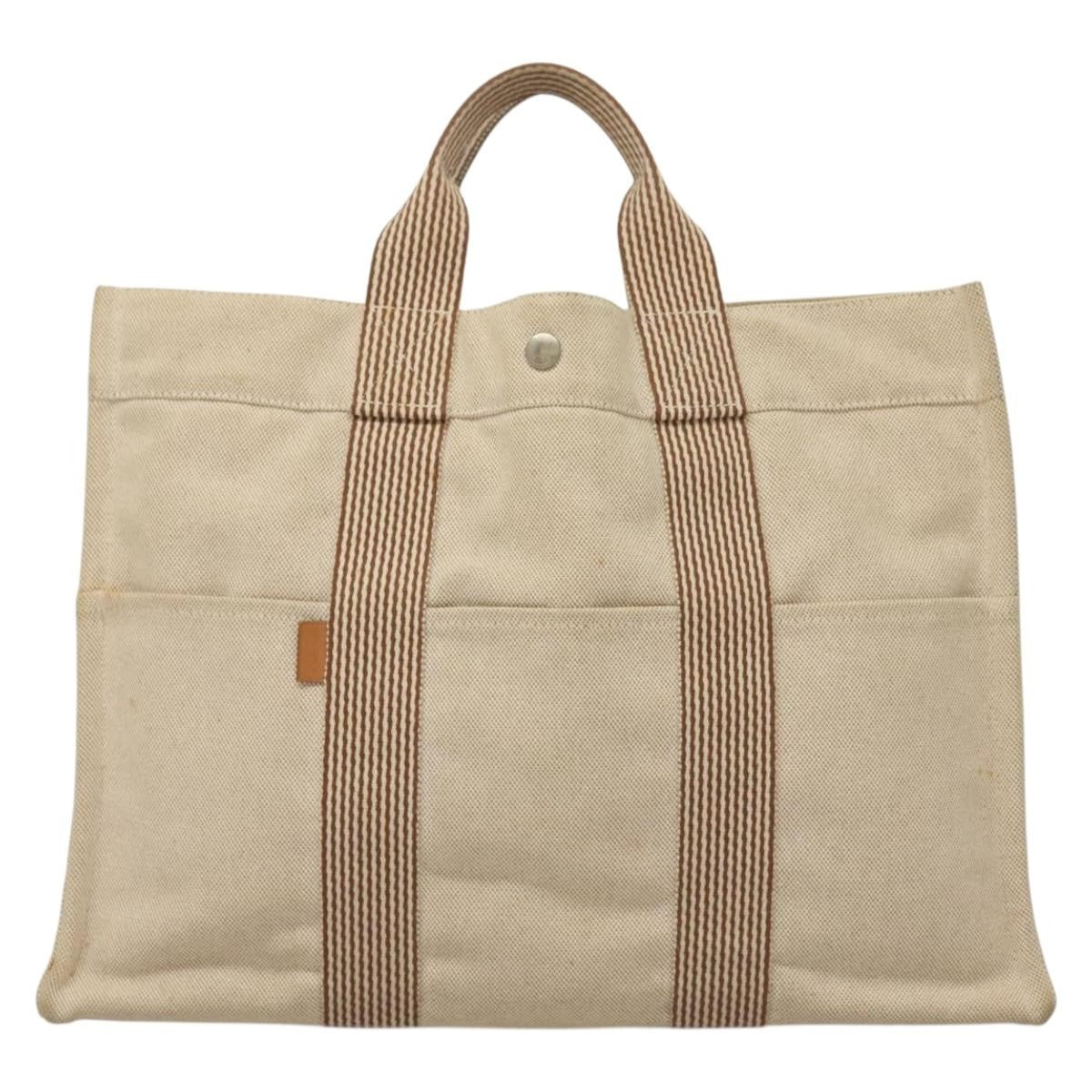 Hermes Fourre Tout Tote Toile MM - image 1