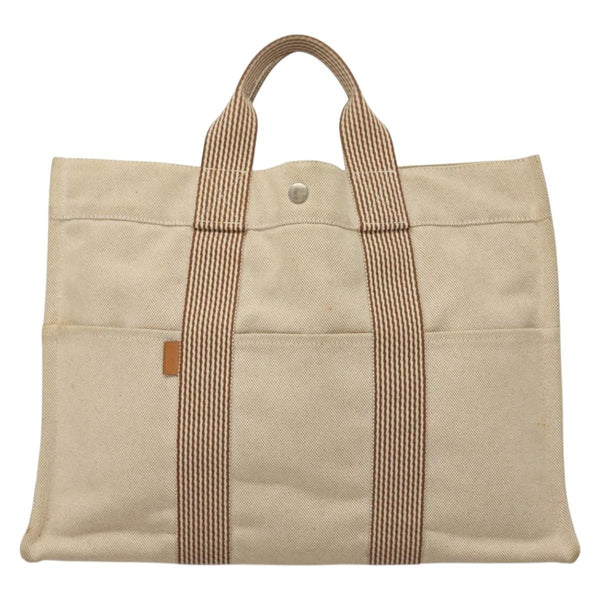 Hermes Fourre Tout Tote Toile MM - image 1