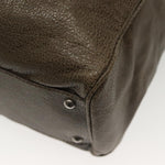 Salvatore Ferragamo Gancini Buckle Shoulder Bag Leather Large - image 11