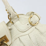 Salvatore Ferragamo Gancini handbag Leather - image 17