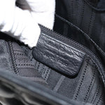 Salvatore Ferragamo Gancini handbag Leather - image 7