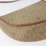Christian Dior Vintage Honeycomb Flap Crossbody Bag Canvas and Leather - image 10