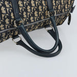 Christian Dior Vintage Trotter Boston Bag Diorissimo Canvas Large - image 7