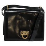 Salvatore Ferragamo Gancini Shoulder Bag Leather - image 1