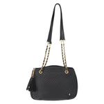 Bally Vintage Chain Shoulder Bag Quilted Leather - image 17