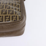Fendi Vintage Zip Crossbody Bag Zucchino Canvas Medium - image 8