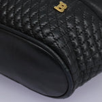 Bally Vintage Handbag Quilted Leather - image 9