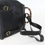 Gucci Vintage Bamboo Backpack Leather - image 7