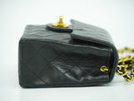 Chanel Vintage Square Classic Single Flap Bag Quilted Leather Medium - image 4