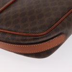 Celine Vintage Macadam Shoulder Bag Canvas and Leather - image 11