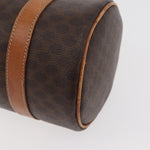 Celine Vintage Macadam Shoulder Bag Canvas and Leather - image 10