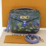 Louis Vuitton Pochette Metis Limited Edition Jeff Koons Monet Print Canvas - image 14