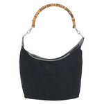 Gucci Vintage Bamboo Hobo Nylon Small - image 2