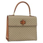 Celine Vintage Macadam Handbag Canvas and Leather - image 17